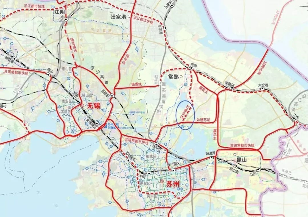 1项目概况苏虞张铁路线路自苏州北站经苏州相城区,常熟市至张家港市区